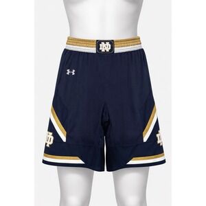 Notre Dame Fighting Irish NCAA Under Armour Youth L Game Style Basketball Shorts